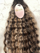 HD Lace Closure - Ash Honey Carmel (CURLY)