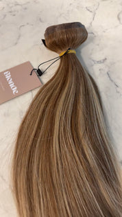 Seamless Clip-ins - Ash Honey Carmel