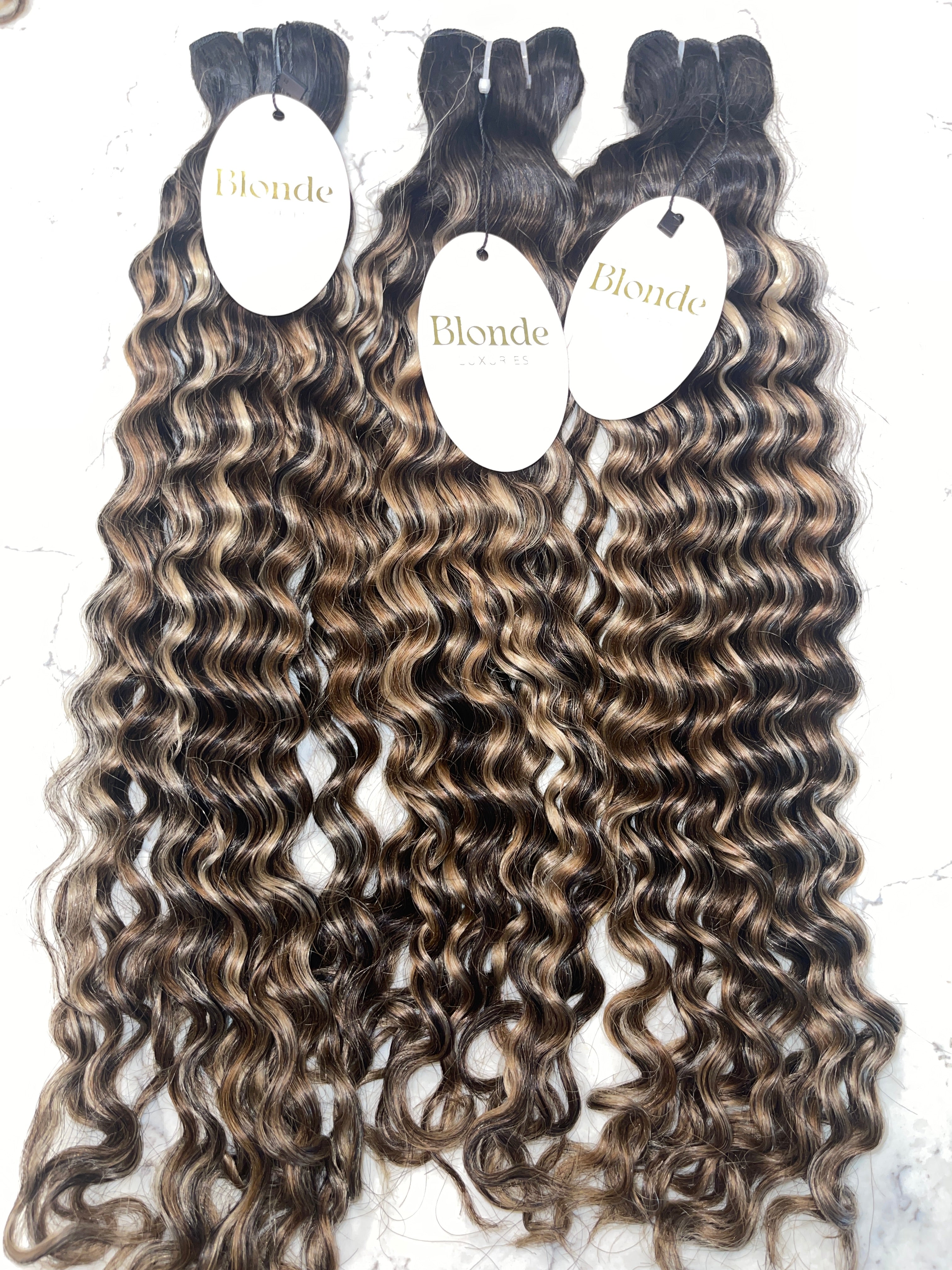 Ash Honey Carmel (CURLY)