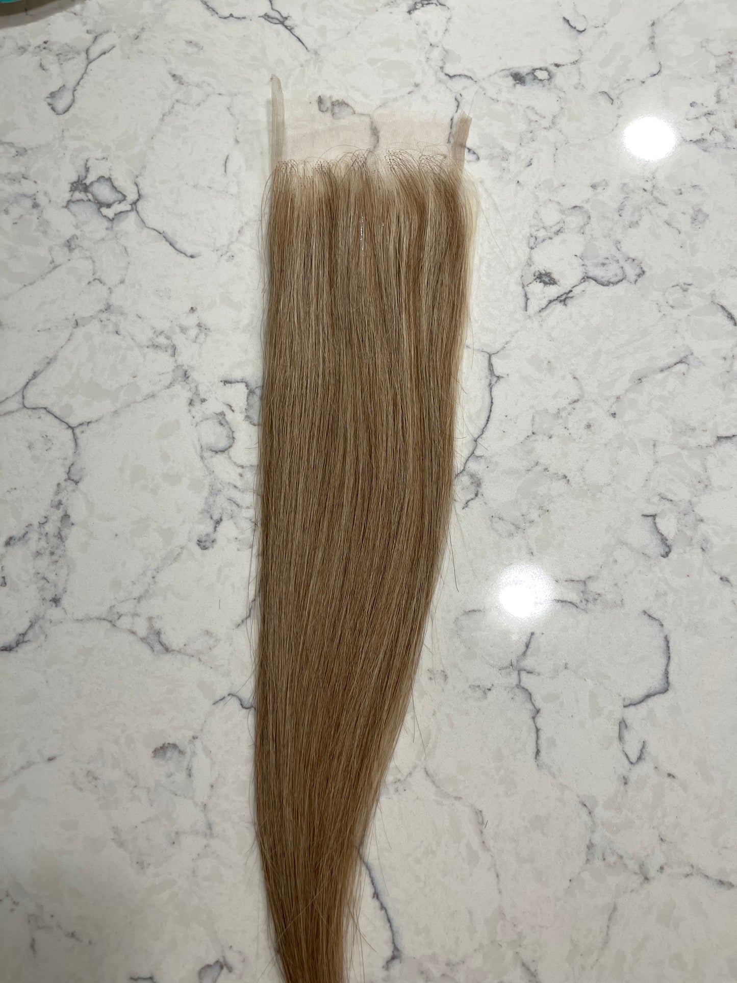 Lace Closure - Ash Honey Carmel w/o dark roots