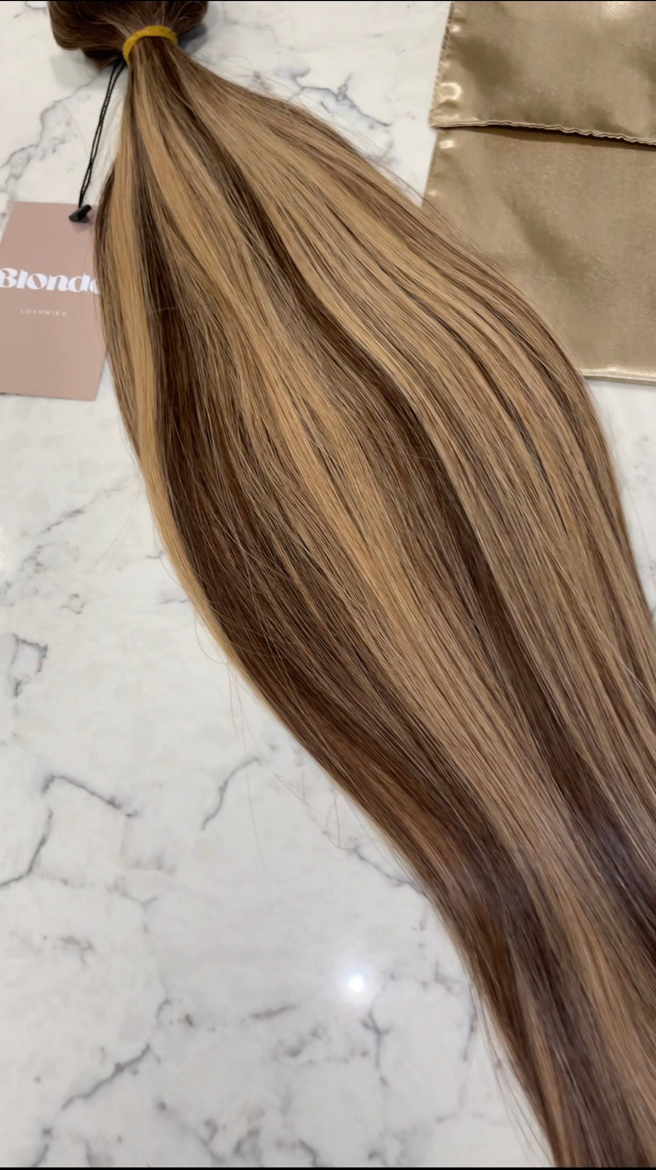 Seamless Clip-ins - Blonde Ginger