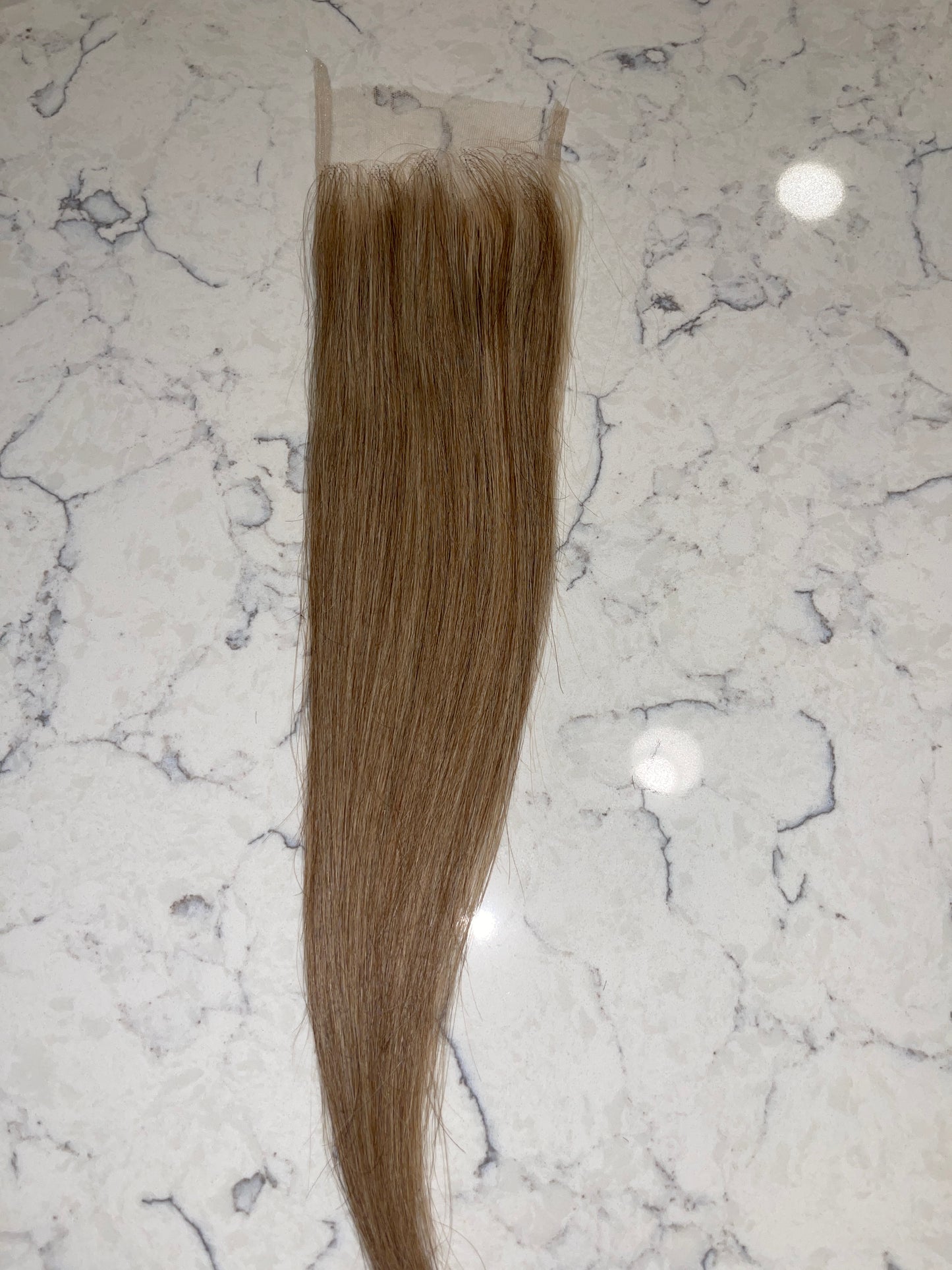 Lace Closure - Ash Honey Carmel w/o dark roots