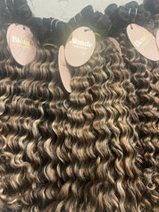 READY TO SHIP - Ash Honey Carmel (CURLY)